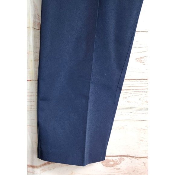 Soft Twill By UniFirst Cotton/Polyester 42x32 Draka USA Fiber Navy Blue Pants - Picture 4 of 12